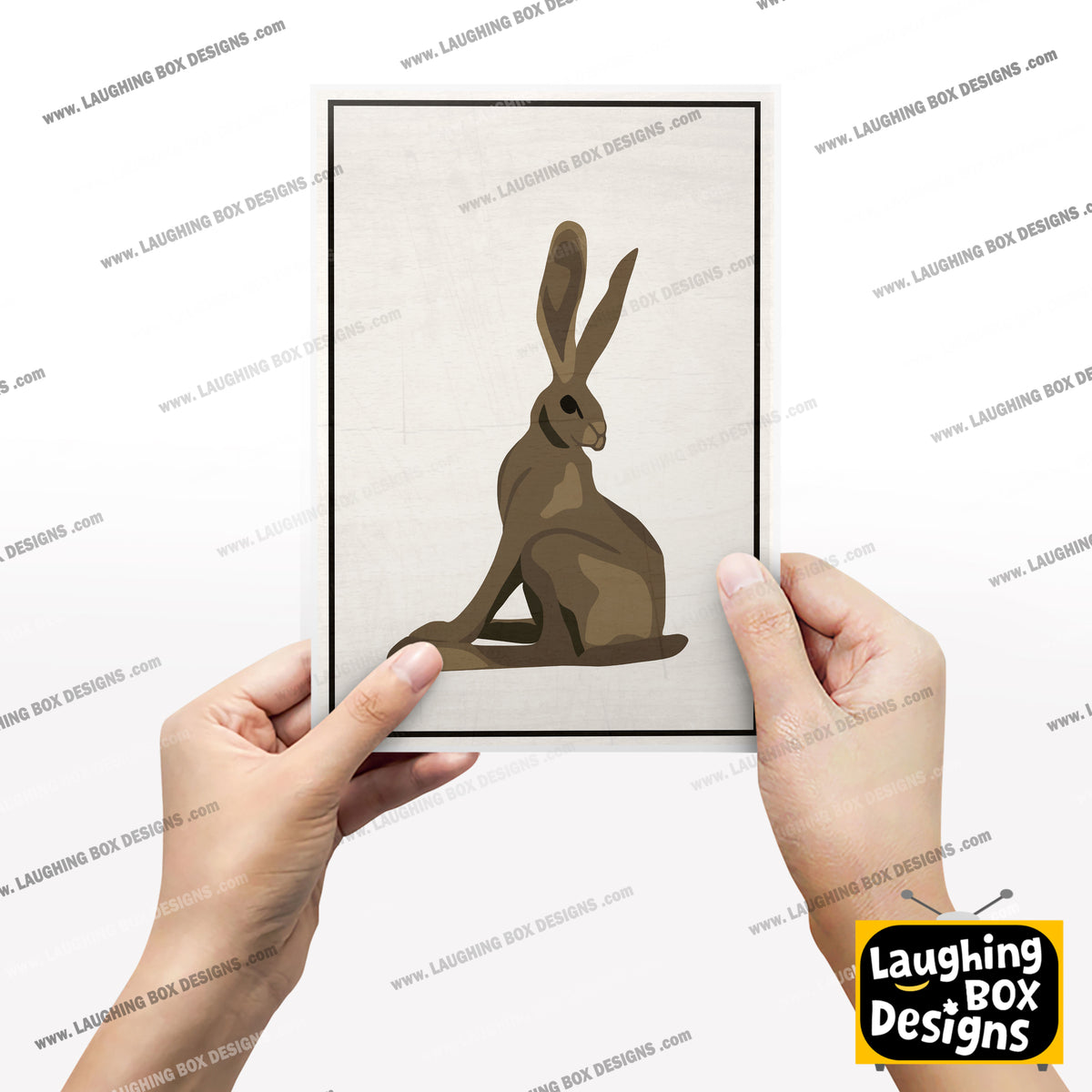 HARE STATUE, Inside Number Nine Print