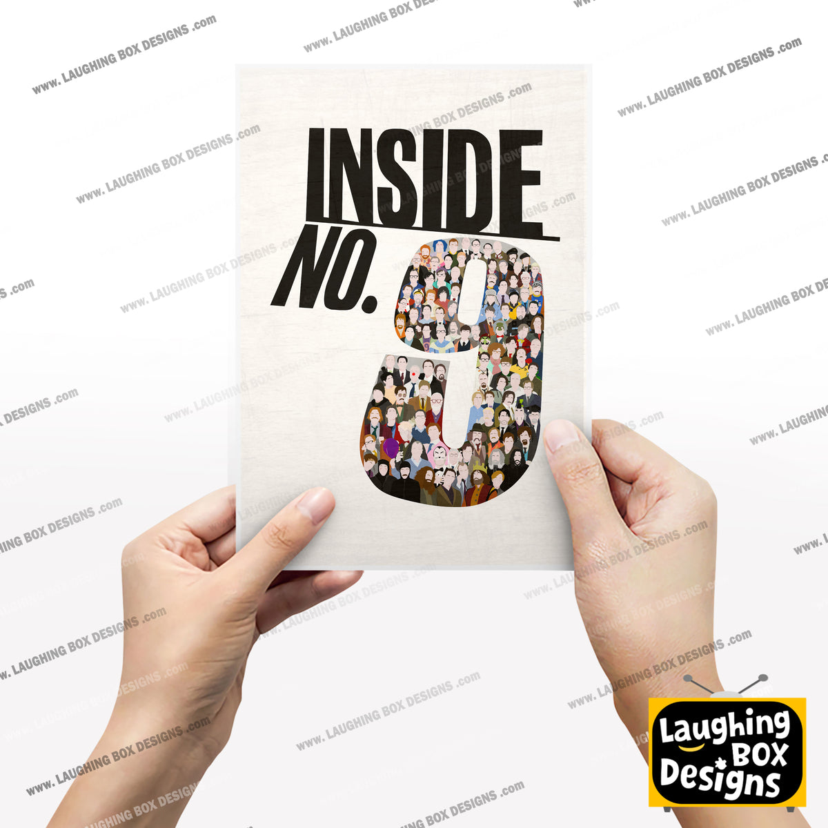 THE FACES OF INSIDE NO.9, Inside Number Nine Print