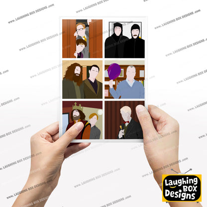 SERIES ONE CHARACTERS, Inside Number Nine Print