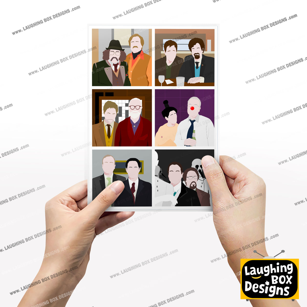 SERIES THREE CHARACTERS, Inside Number Nine Print