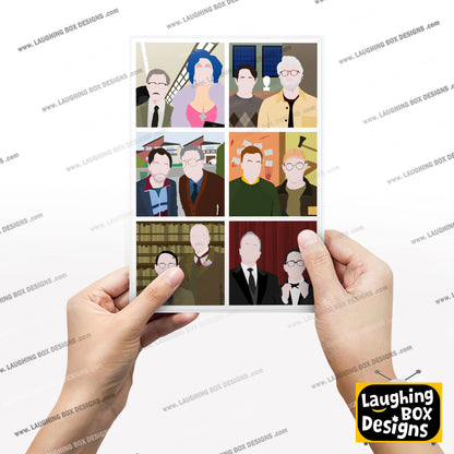 SERIES NINE CHARACTERS, Inside Number Nine Print