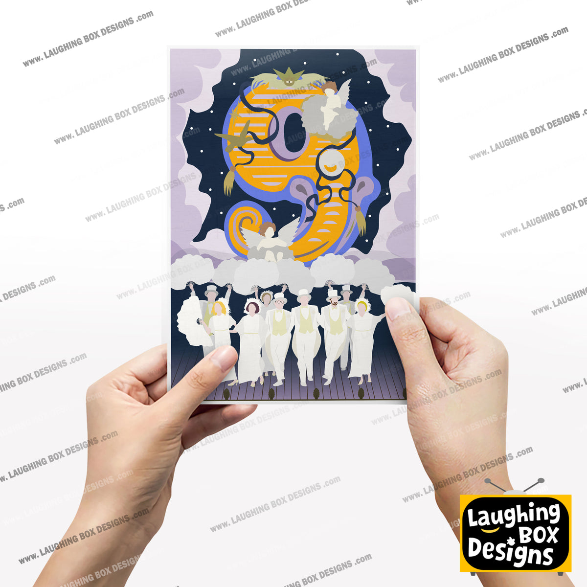 STAGE FRIGHT FINALE CHORUS LINE, Stage Fright / Inside Number Nine Print