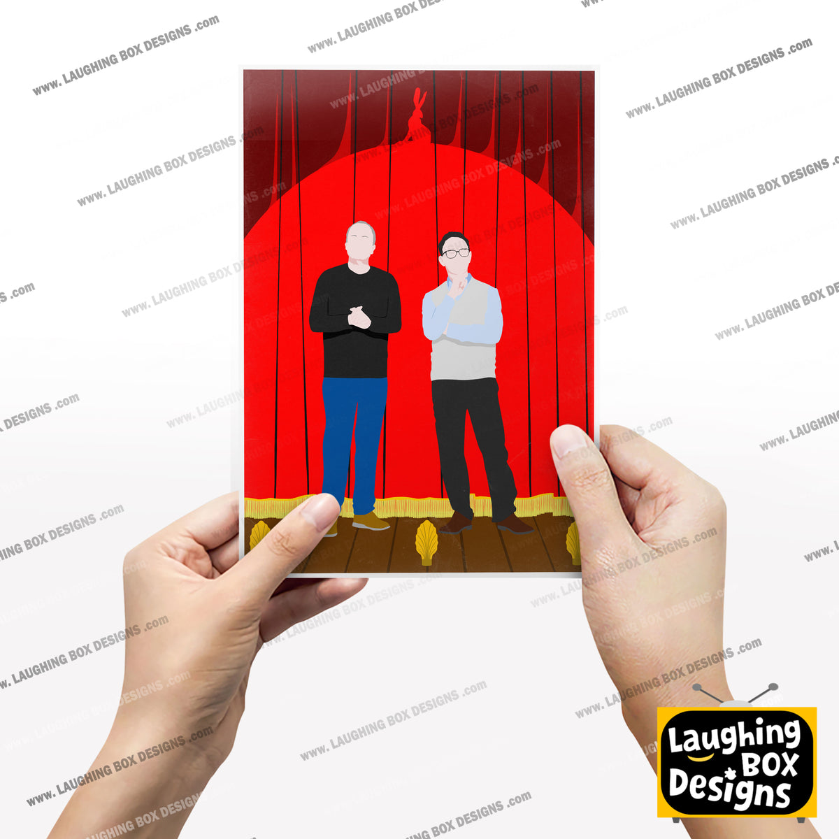 INTRODUCTIONS WITH STEVE AND REECE, Stage Fright / Inside Number Nine Print
