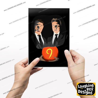 DEAD LINE, STEVE AND REECE, Inside Number Nine Print