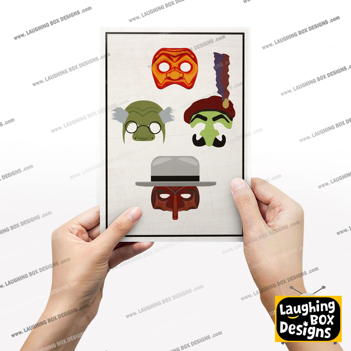 WUTHERING HEIST MASKS, Inside Number Nine Print