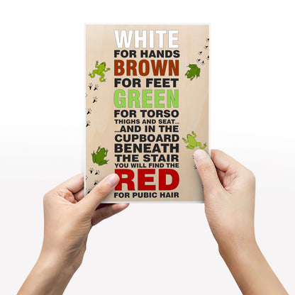 THE DENTONS Towel Rhyme, The League of Gentlemen Print