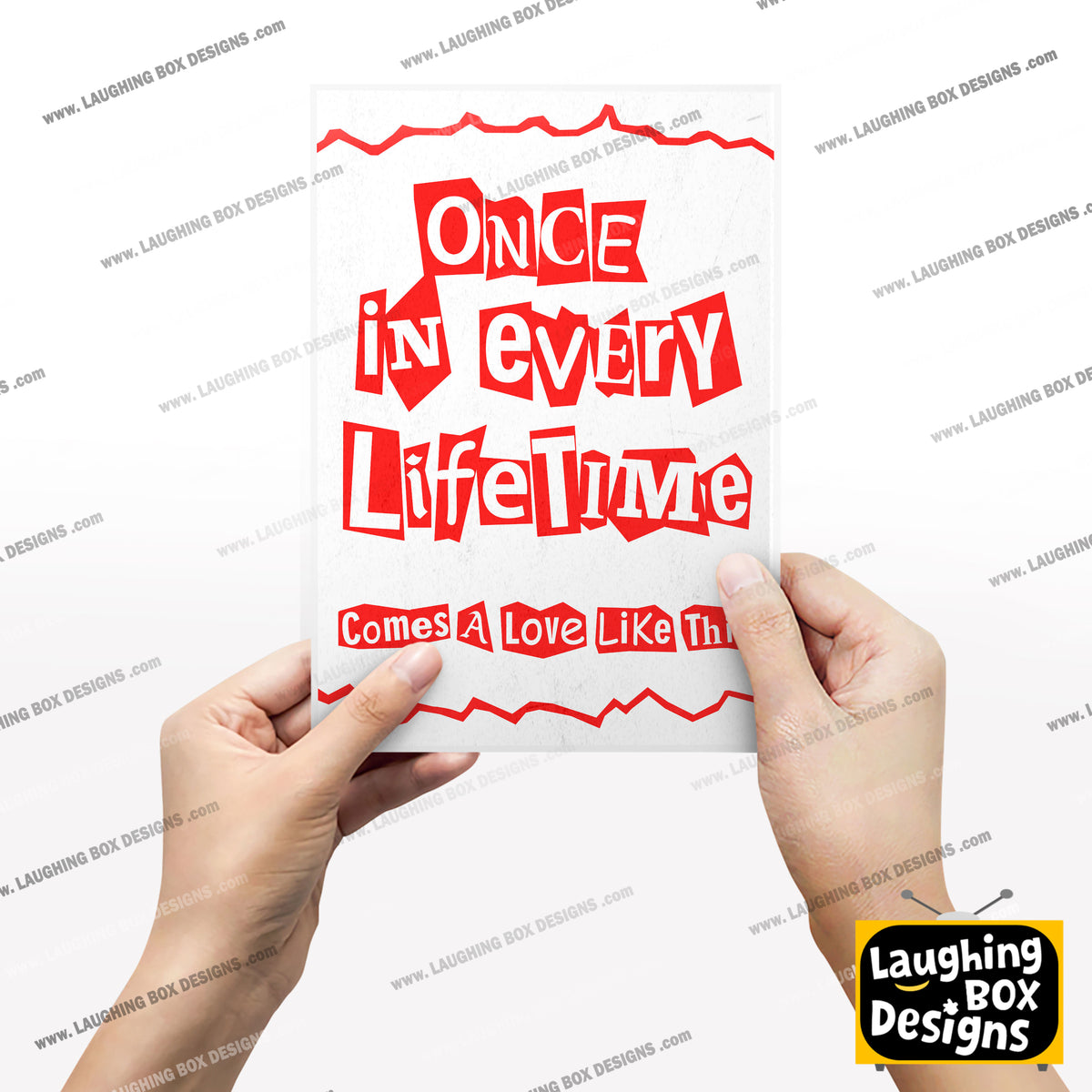 ONCE IN EVERY LIFE TIME, Comes A Love Like This, The Young Ones Print