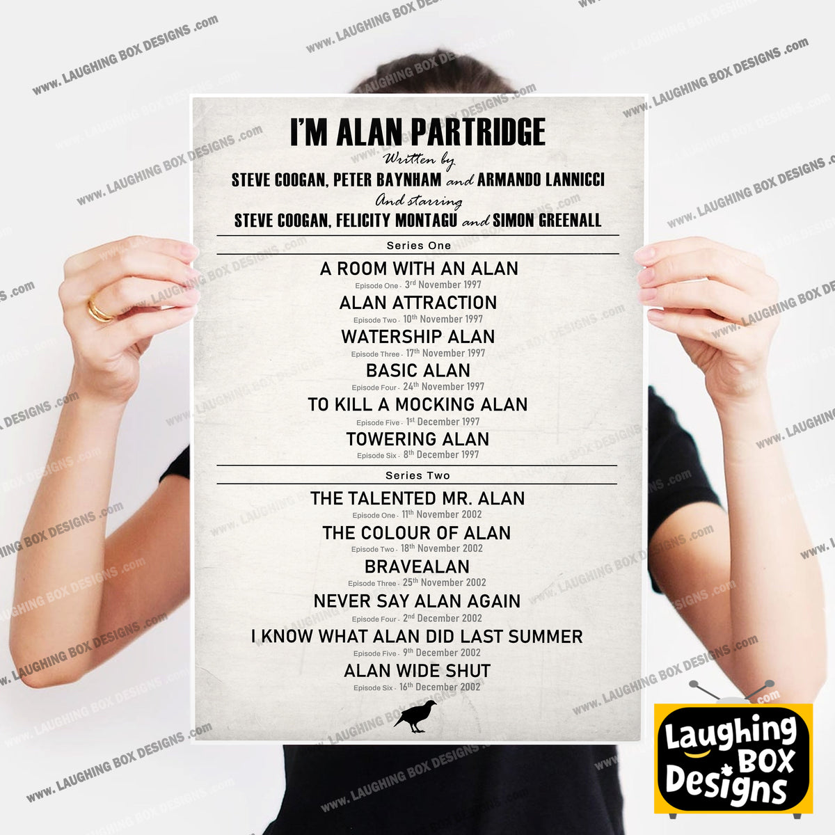 I'M ALAN PARTRIDGE EPISODE LIST Alan Partridge Print