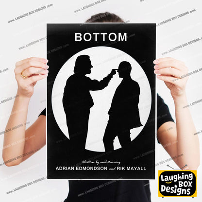 BOTTOM END CREDITS, Eye Poke Scene Silhouette, Bottom Print
