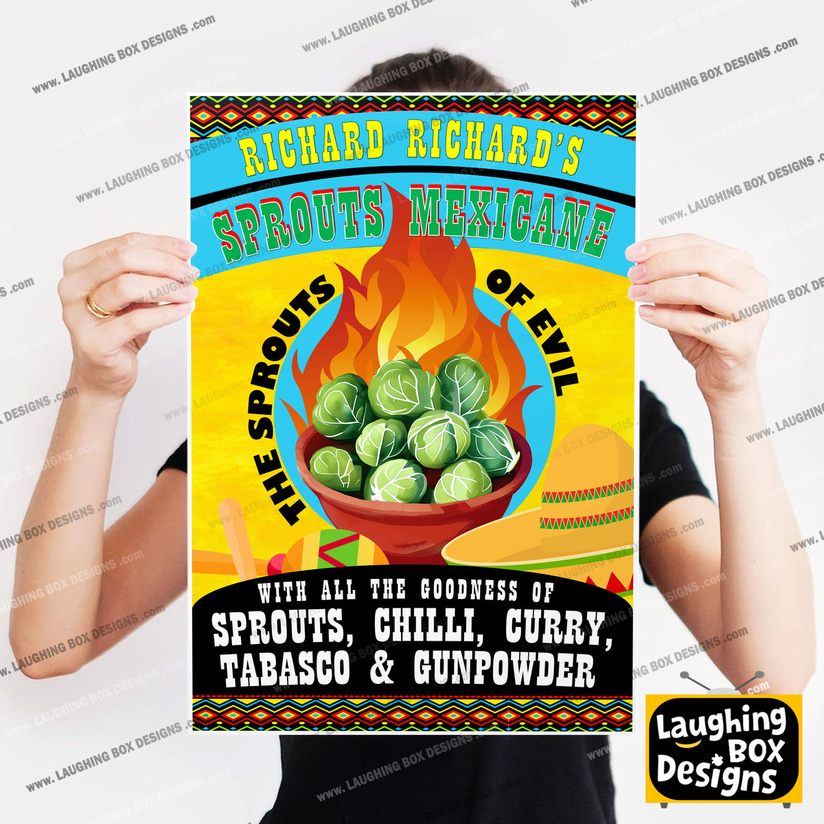 SPROUTS MEXICANE, Sprouts of Evil Advert, Bottom Print