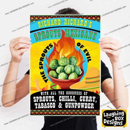 SPROUTS MEXICANE, Sprouts of Evil Advert, Bottom Print