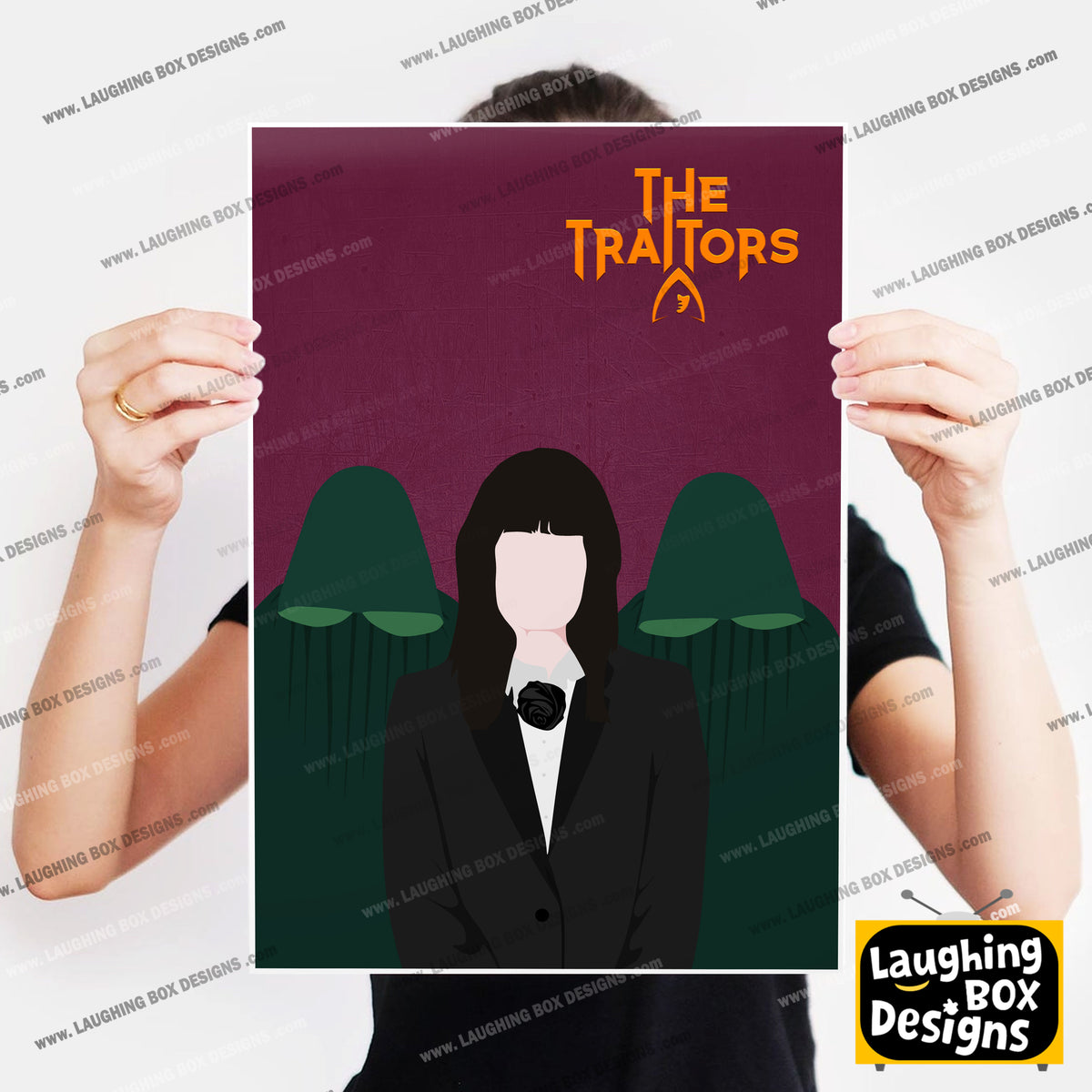 THE TRAITORS Television Show Minimalist Print