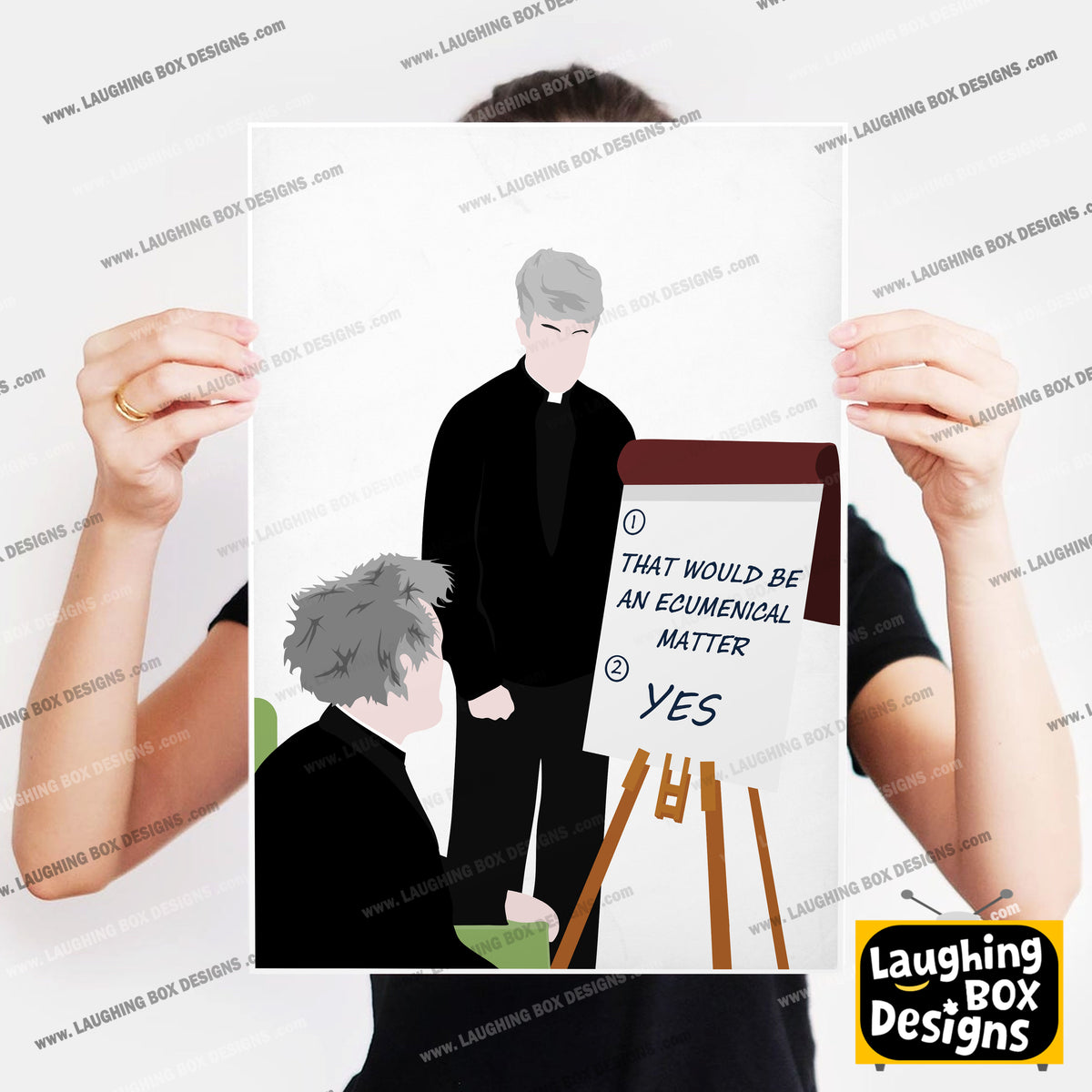 That Would Be An Ecumenical Matter / Teaching Father Jack, Father Ted Print