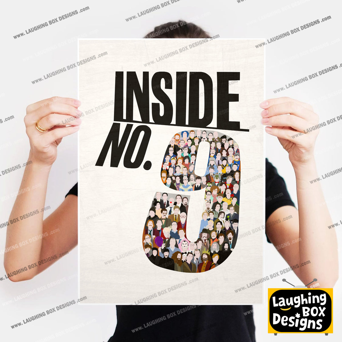 THE FACES OF INSIDE NO.9, Inside Number Nine Print