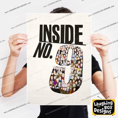 THE FACES OF INSIDE NO.9, Inside Number Nine Print