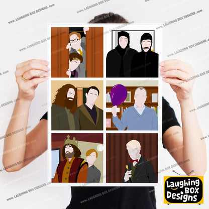 SERIES ONE CHARACTERS, Inside Number Nine Print