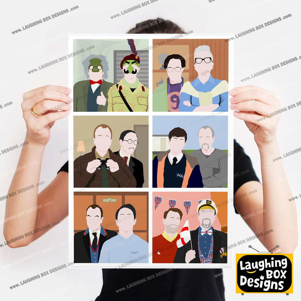 SERIES SIX CHARACTERS, Inside Number Nine Print