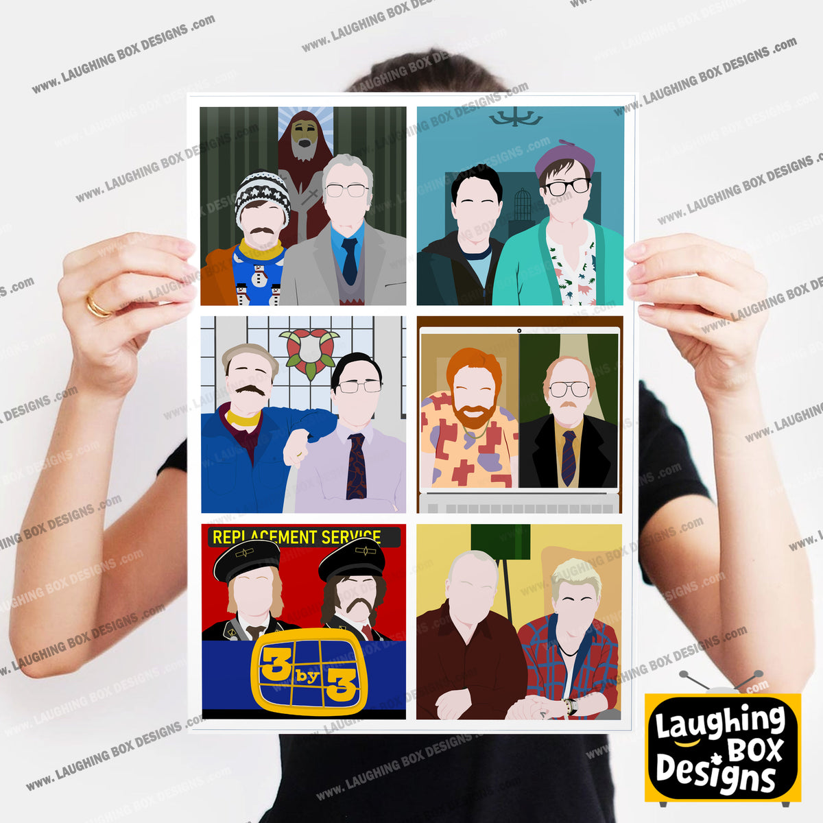 SERIES EIGHT CHARACTERS, Inside Number Nine Print