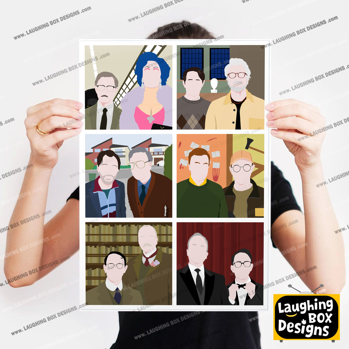 SERIES NINE CHARACTERS, Inside Number Nine Print