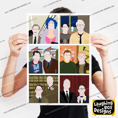 SERIES NINE CHARACTERS, Inside Number Nine Print
