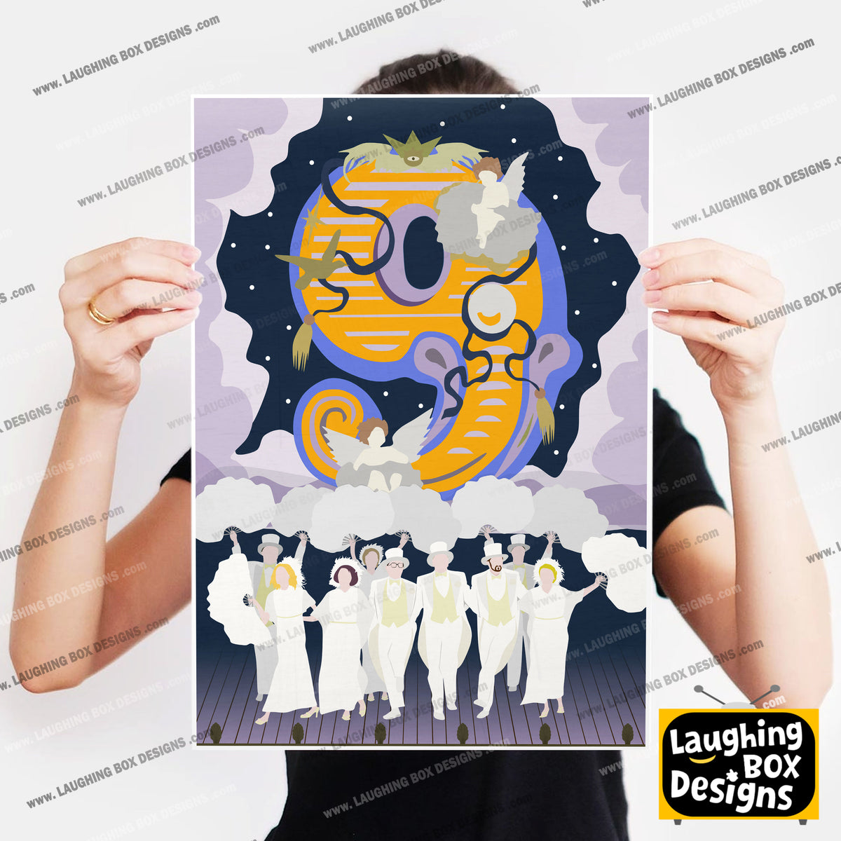 STAGE FRIGHT FINALE CHORUS LINE, Stage Fright / Inside Number Nine Print