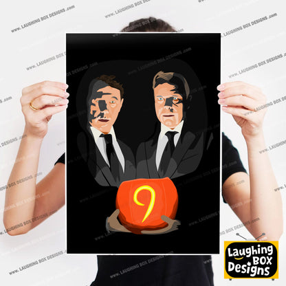 DEAD LINE, STEVE AND REECE, Inside Number Nine Print