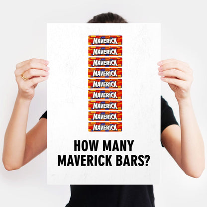 HOW MANY MAVERICK BARS? Pops Character Quote, The League of Gentlemen Print