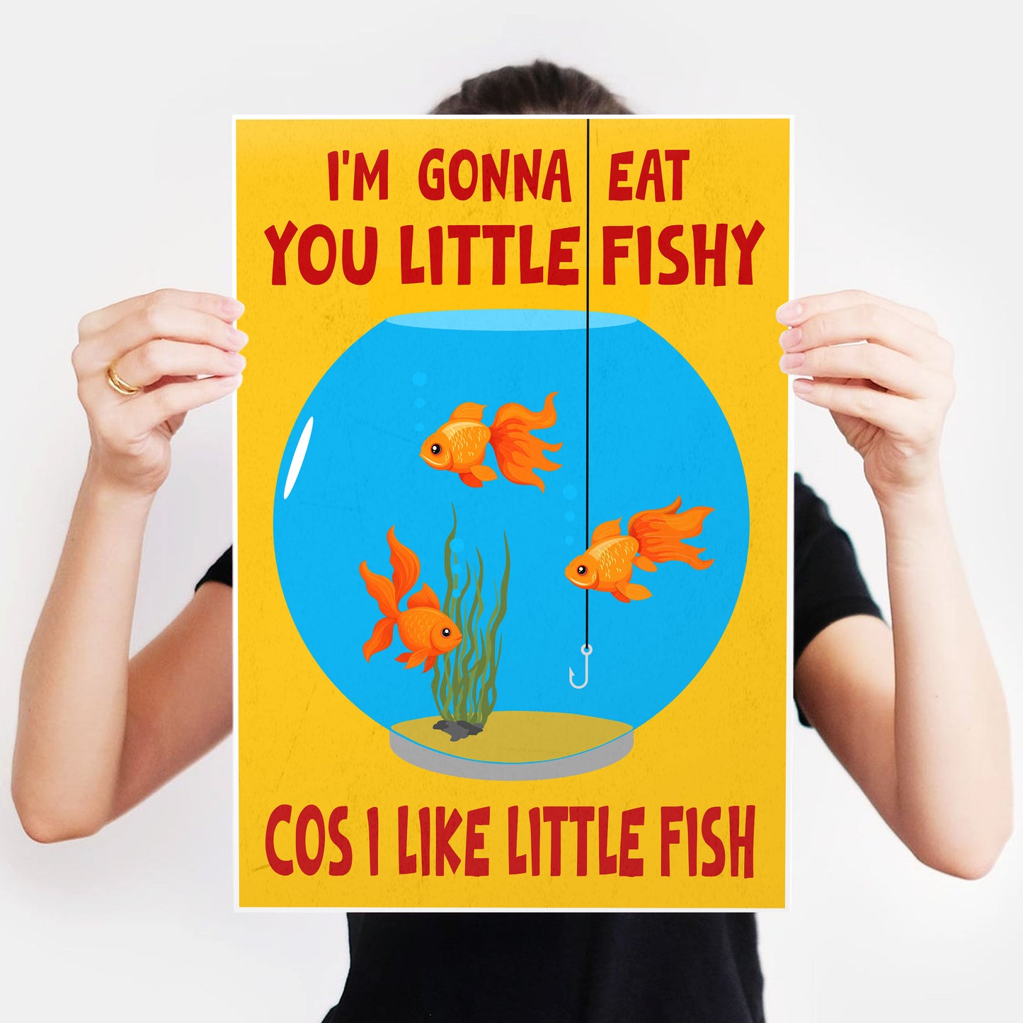 I'M GONNA EAT YOU LITTLE FISHY, Red Dwarf Print