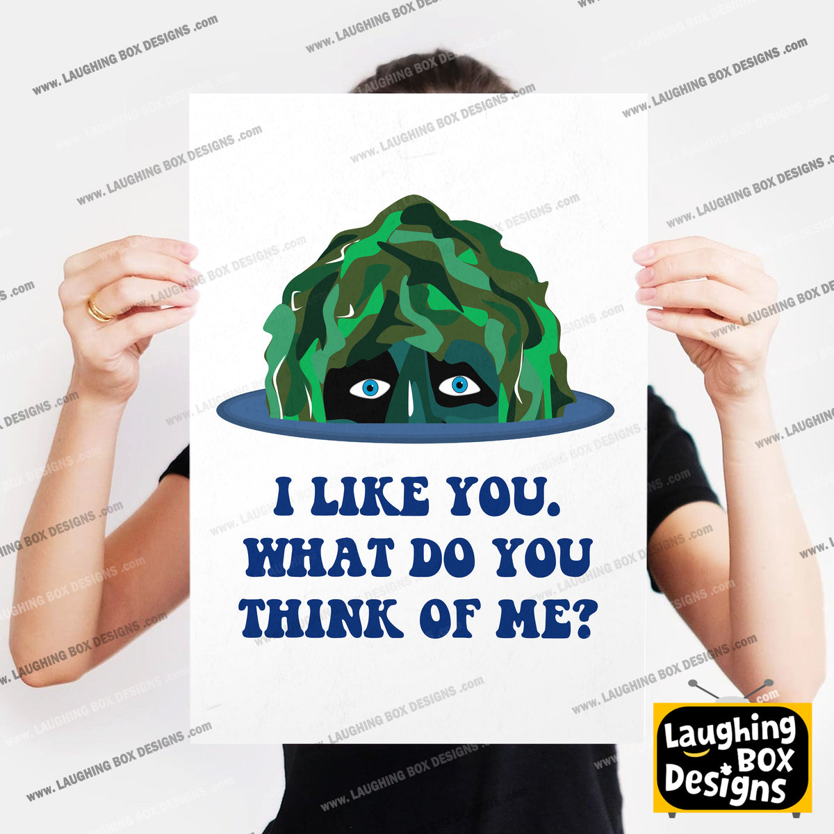 I LIKE YOU. WHAT DO YOU THINK OF ME?, Old Gregg Character Quote, The Mighty Boosh Print