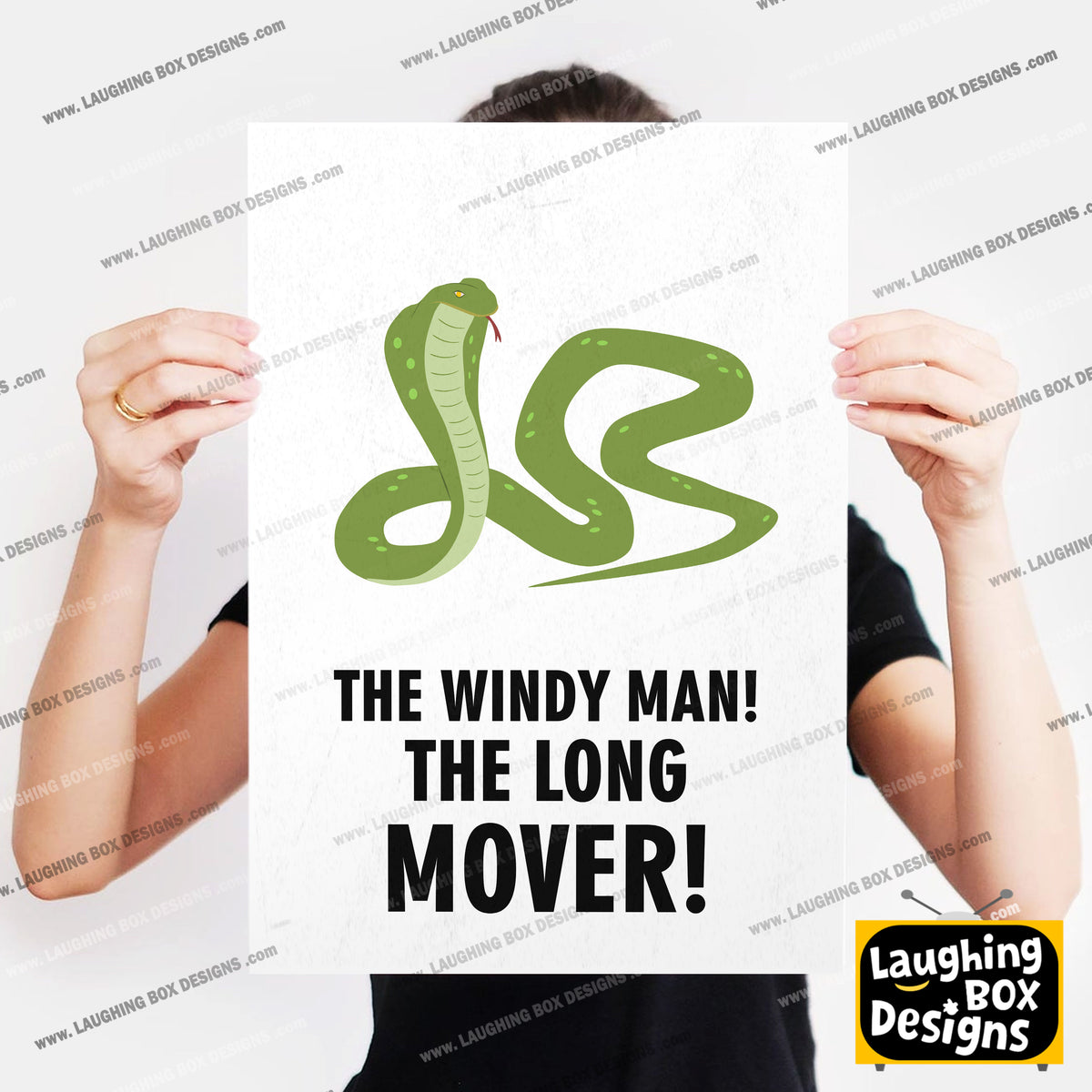 THE WINDY MAN! THE LONG LOVER!, Dixon Bainbridge Character Quotes, The Mighty Boosh Print