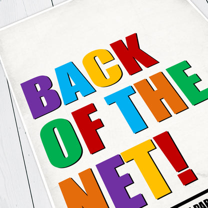 BACK OF THE NET! Alan Partridge Print
