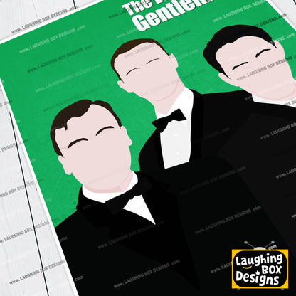 THE LEAGUE OF GENTLEMEN Comedy Characters Minimalist Print