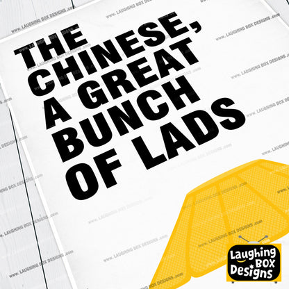 The Chinese / A Great Bunch Of Lads, Father Ted Print