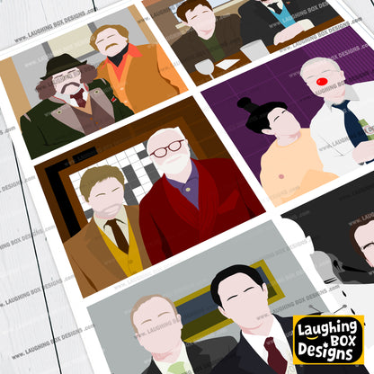 SERIES THREE CHARACTERS, Inside Number Nine Print
