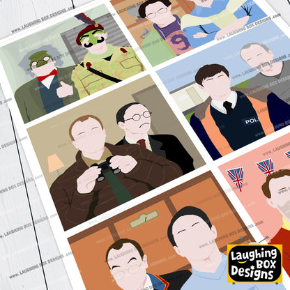 SERIES SIX CHARACTERS, Inside Number Nine Print