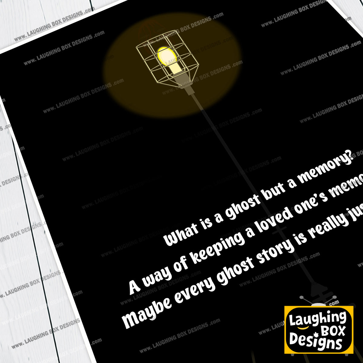 MAYBE EVERY GHOST STORY IS JUST A LOVE STORY/ GHOST LIGHT, Stage Fright / Inside Number Nine Print