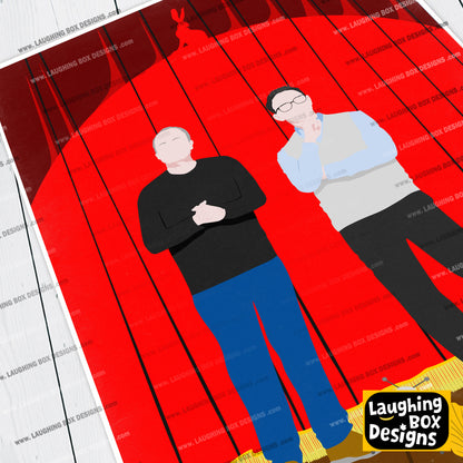 INTRODUCTIONS WITH STEVE AND REECE, Stage Fright / Inside Number Nine Print