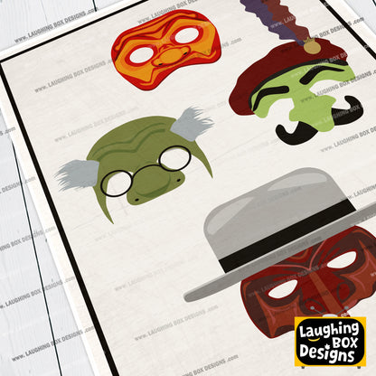 WUTHERING HEIST MASKS, Inside Number Nine Print
