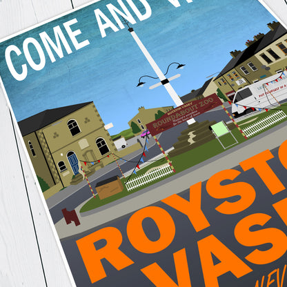 COME AND VISIT ROYSTON VASEY, Roundabout Zoo, The League of Gentlemen Print