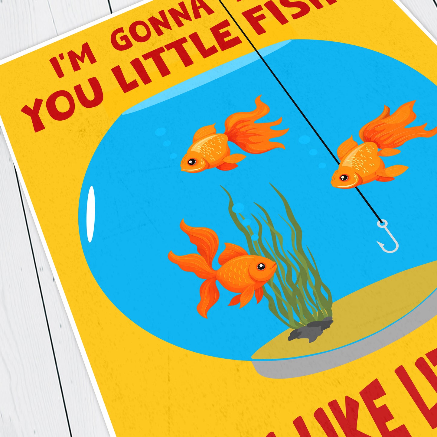 I'M GONNA EAT YOU LITTLE FISHY, Red Dwarf Print
