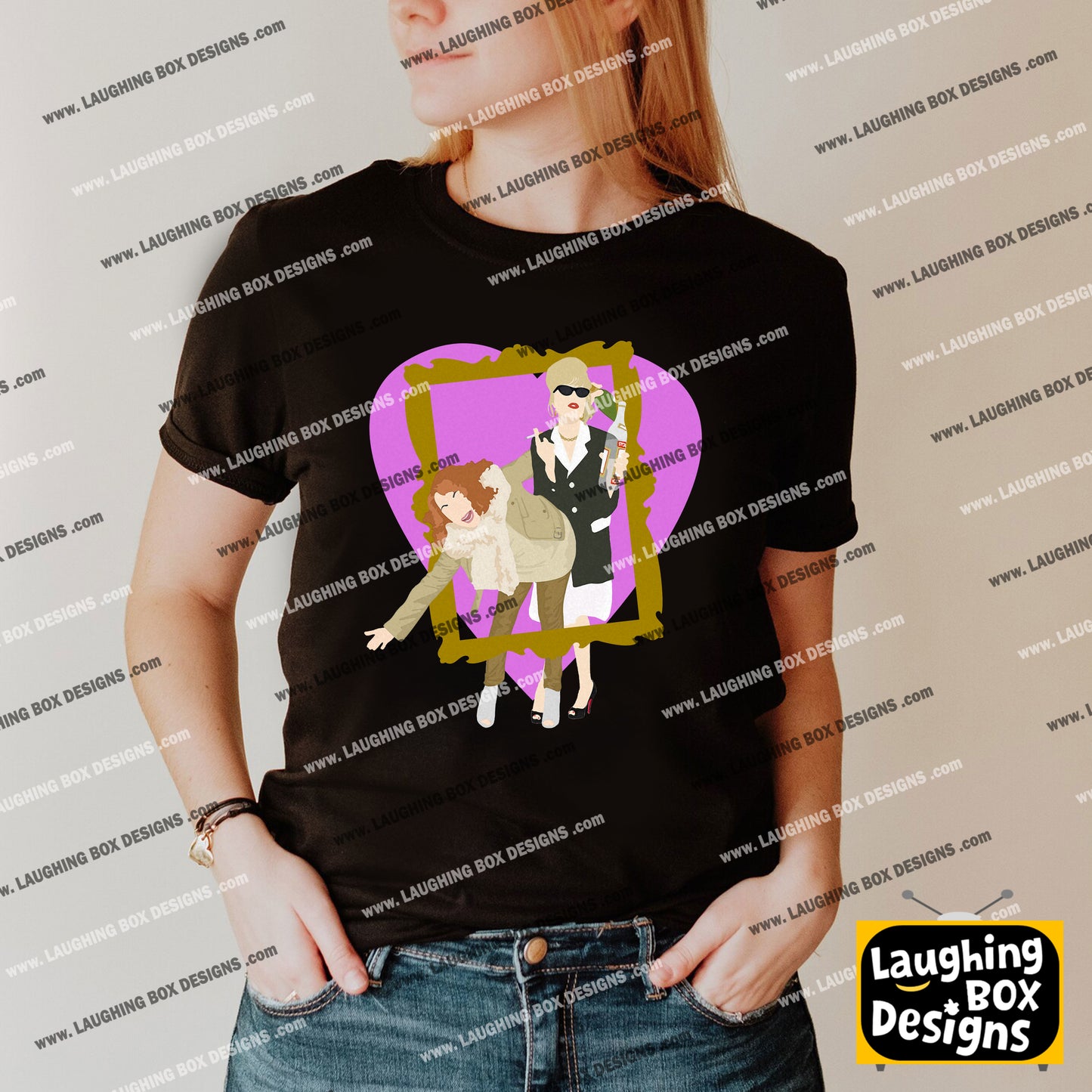 EDINA AND PATSY FABULOUS DARLING!  - Absolutely Fabulous T-Shirt