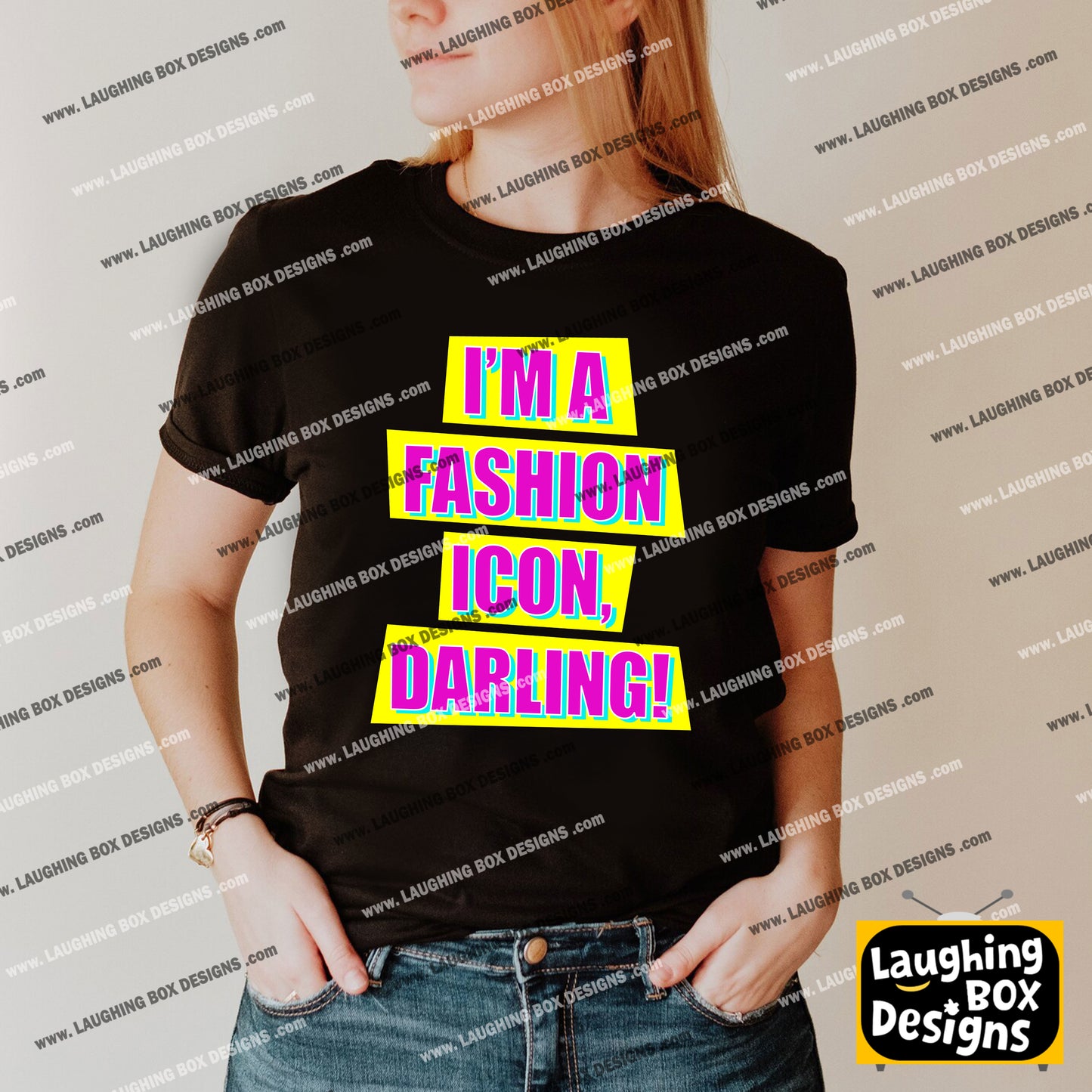 I'M A FASHION ICON, DARLING! - Absolutely Fabulous T-Shirt