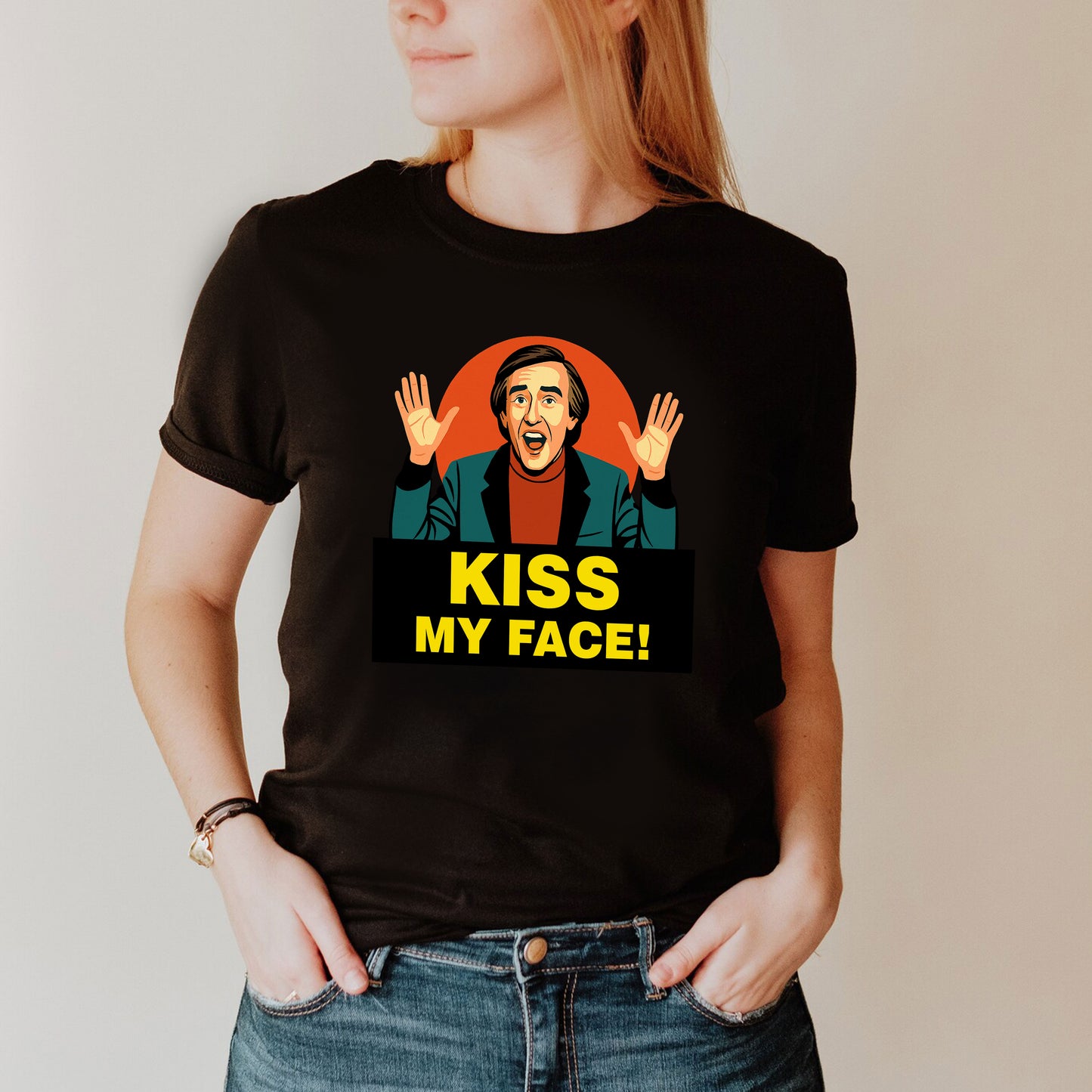 Kiss My Face! - Alan Partridge T-Shirt