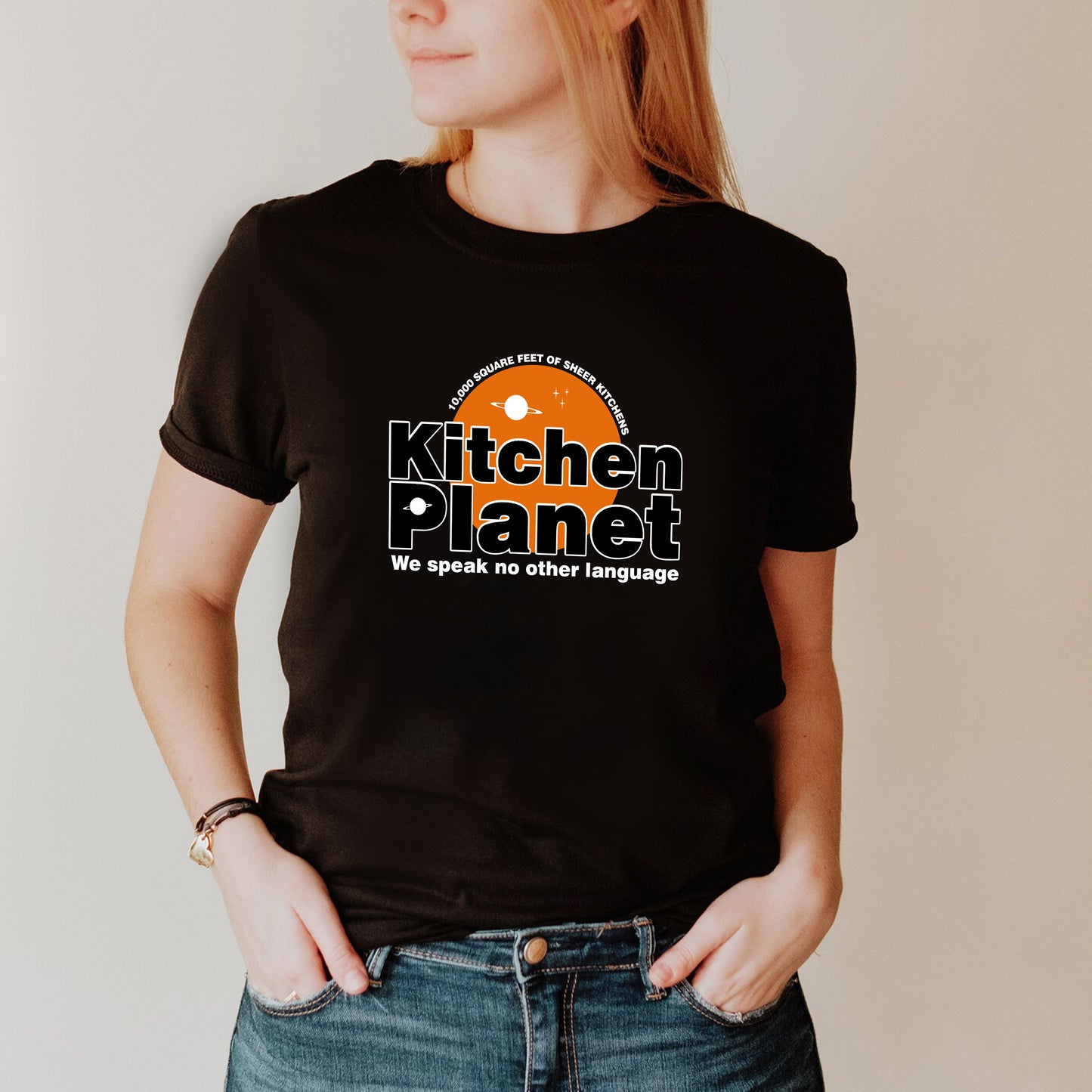 Kitchen Planet, We Speak No Other Language - Alan Partridge T-Shirt