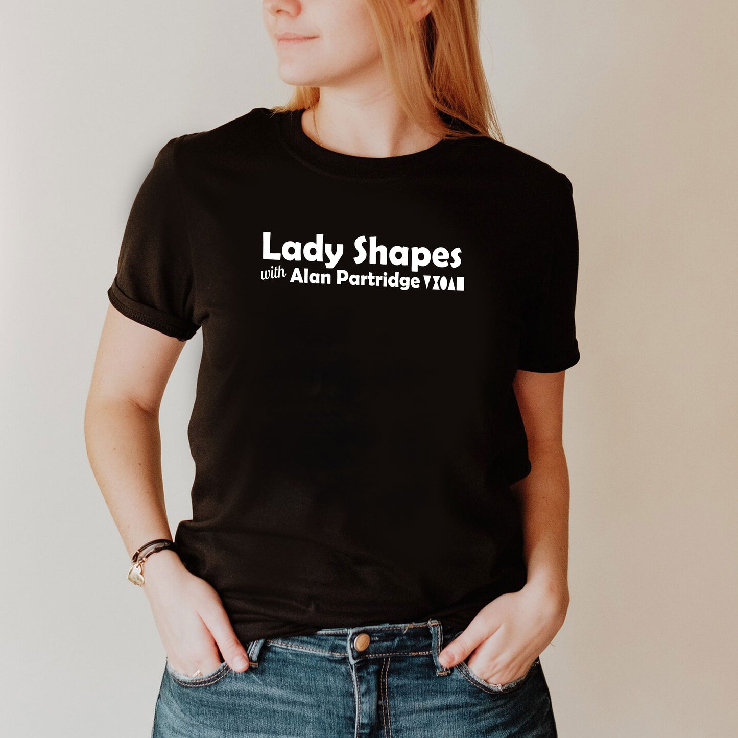 Lady Shapes with Alan Partridge - Alan Partridge T-Shirt