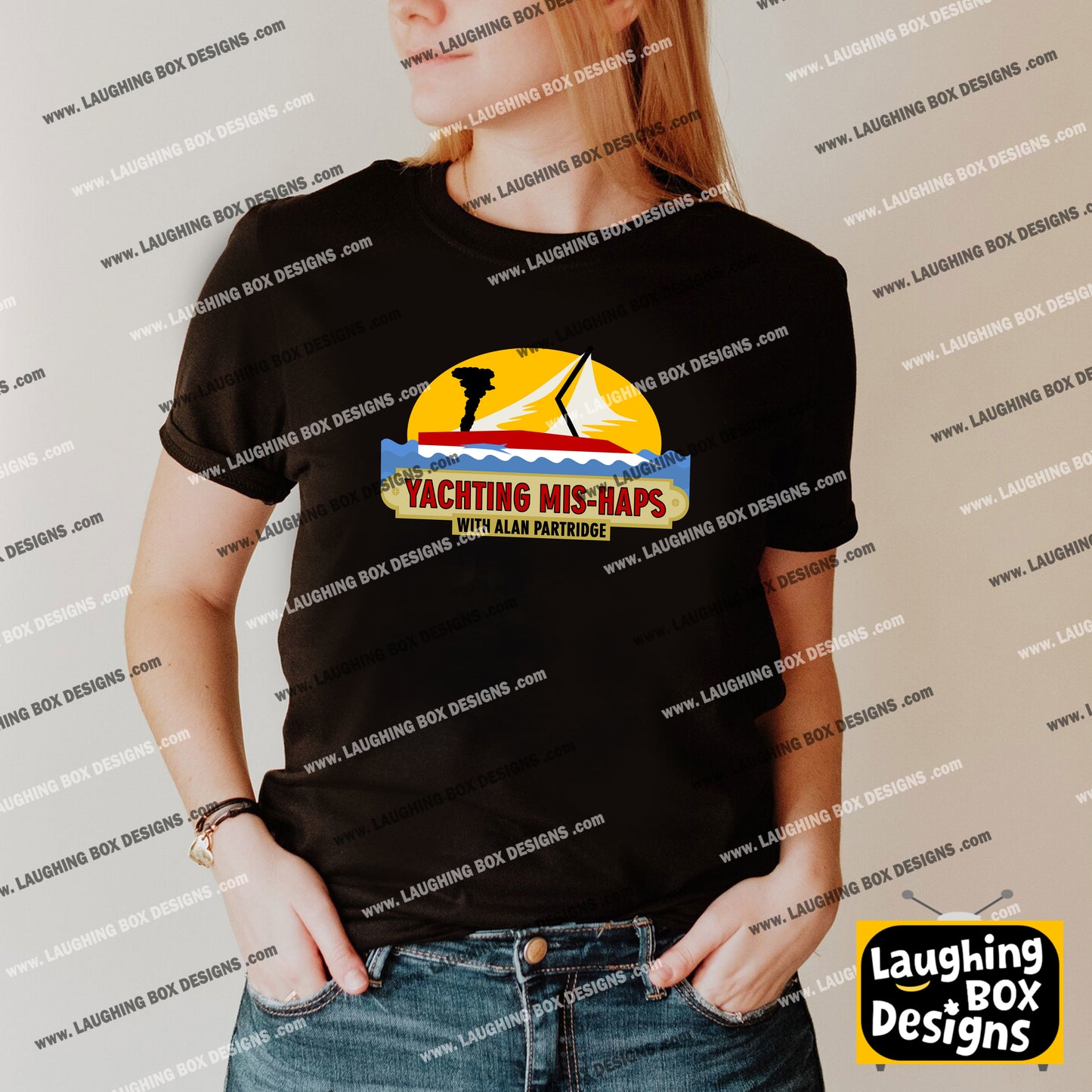 Yaughting Mis-Haps with Alan Partridge - Alan Partridge T-Shirt
