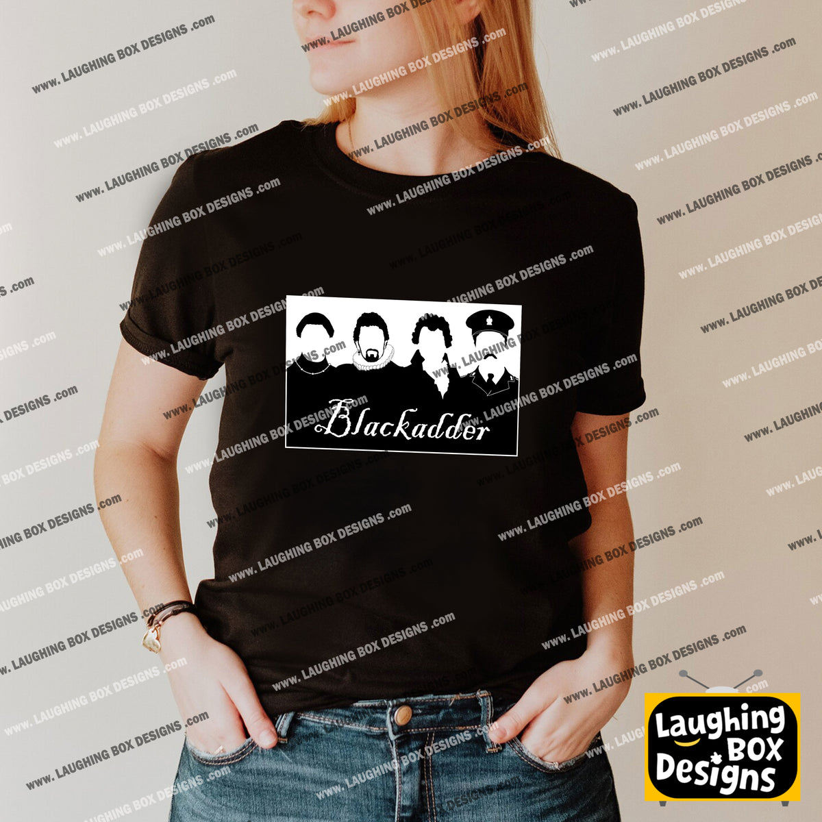 THE FOUR BLACKADDERS, The Blackadder Dynesty T-Shirt