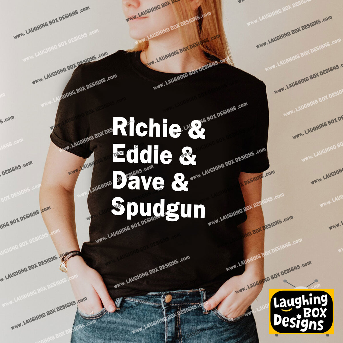 RICHIE & EDDIE & DAVE & SPUDGUN - Bottom T-Shirt