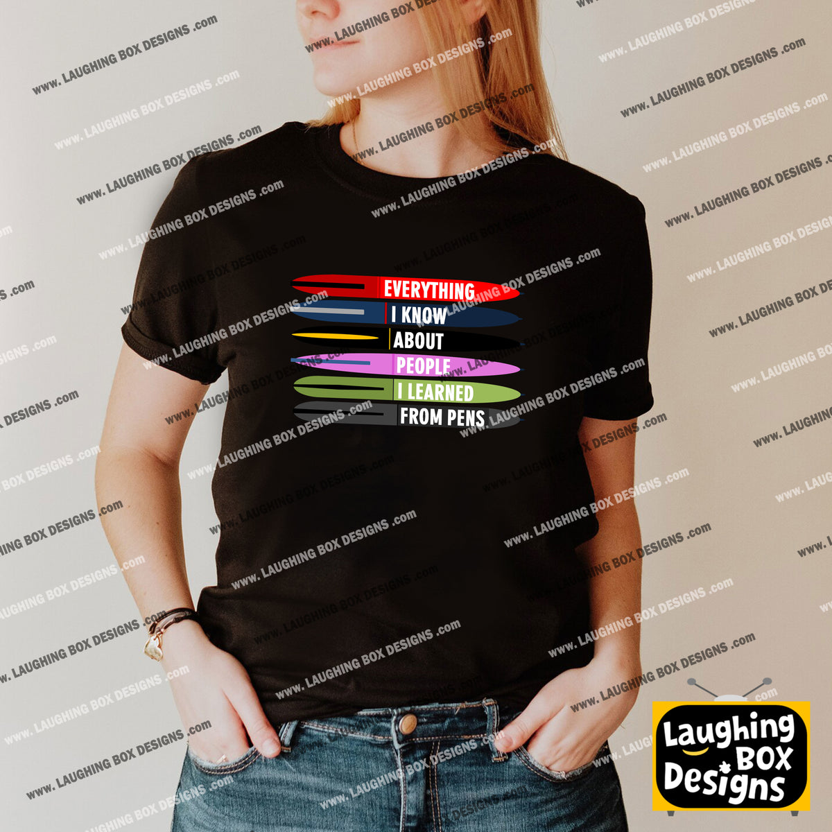 EVERYTHING I KNOW ABOUT PEOPLE I LEARNED FROM PENS - League Of Gentlemen T-Shirt
