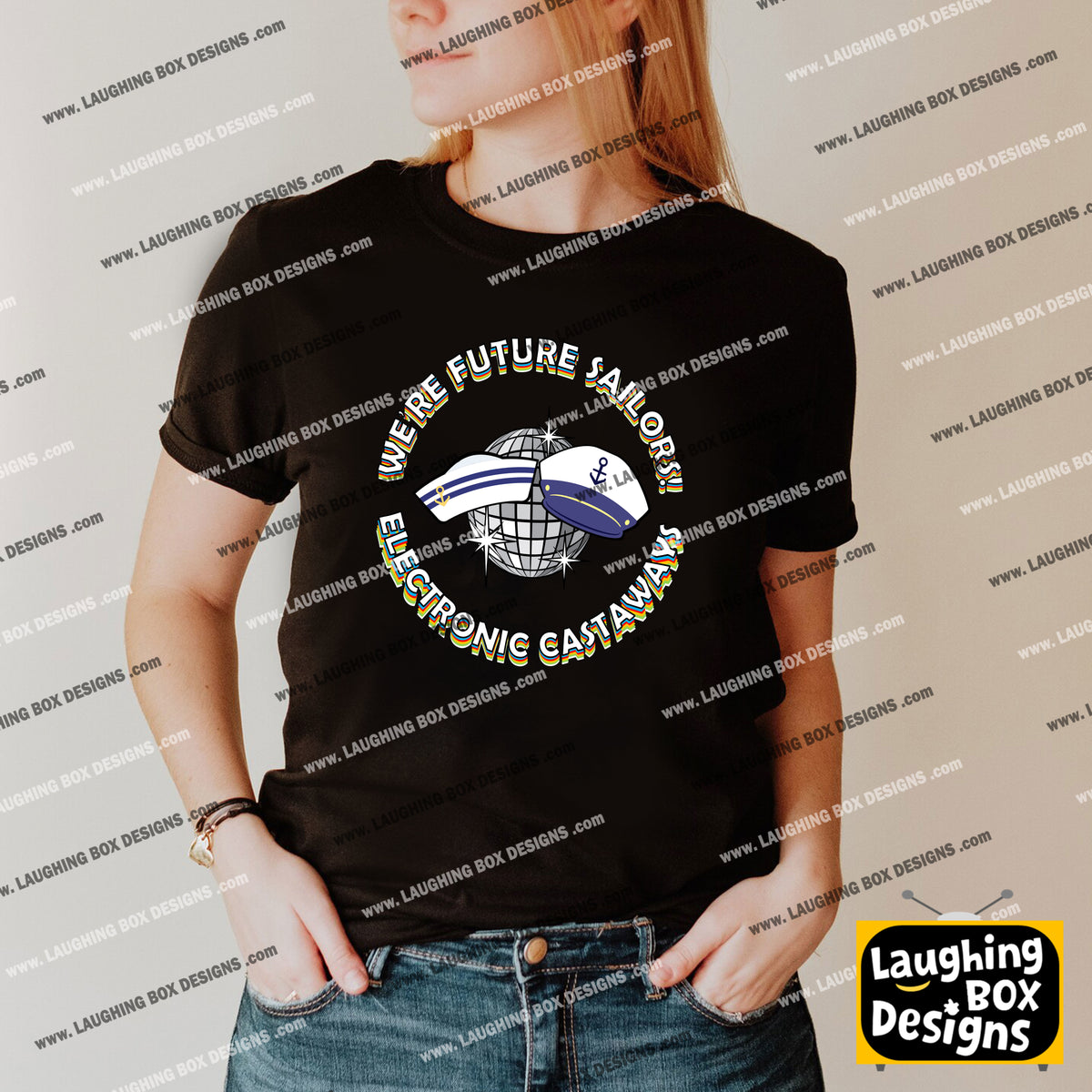 FUTURE SAILOR'S / Electronic Castaways - The Mighty Boosh T-Shirt